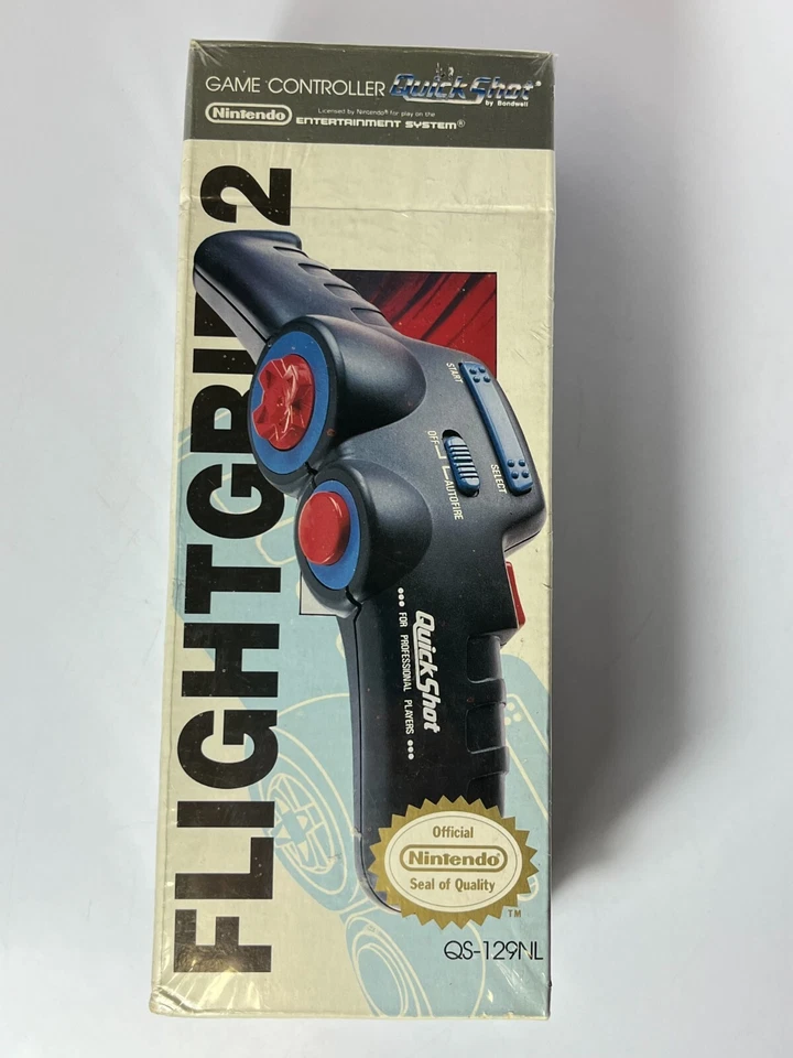 QuickShot Flight Grip 2 Nintendo NES Controller *BRAND NEW, SEALED* - Image 2 of 4