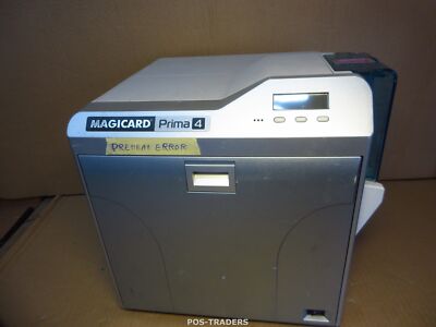 Magicard Prima 4 CX-D80D Re-Transfer Color ID Card Printer - PRE-HEAT ERROR