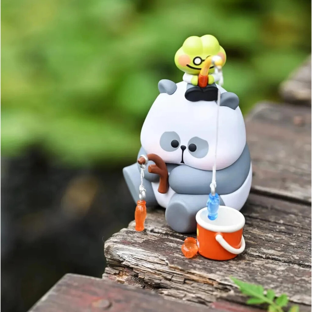 BLINDBOX MR.PA NO WORK TODAY TOYCITY - CUTE PANDA MODEL OFFICIAL