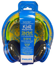 Philips SHK2000BL-Kids Headphones-Volume Limited Kids On-Ear Headphones-NEW