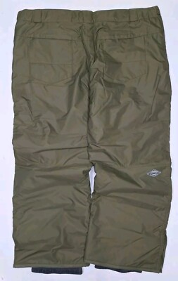 Columbia Mens Bugaboo II Ski Snowboard Pant Waterproof Extended 3X