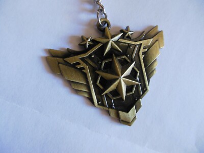 PUBG ** Shield  ** Bronze  Tone  Keychain ** Free  Shipping