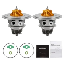 Pair Upgrade Billet Turbo CHRA For BMW X6 X5 550i 750i xDrive N63B44 Twin Turbo