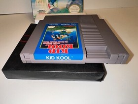 Kid Kool NES ORIGINAL NINTENDO CIB Complete w/BOX & MANUAL Tested NICE!