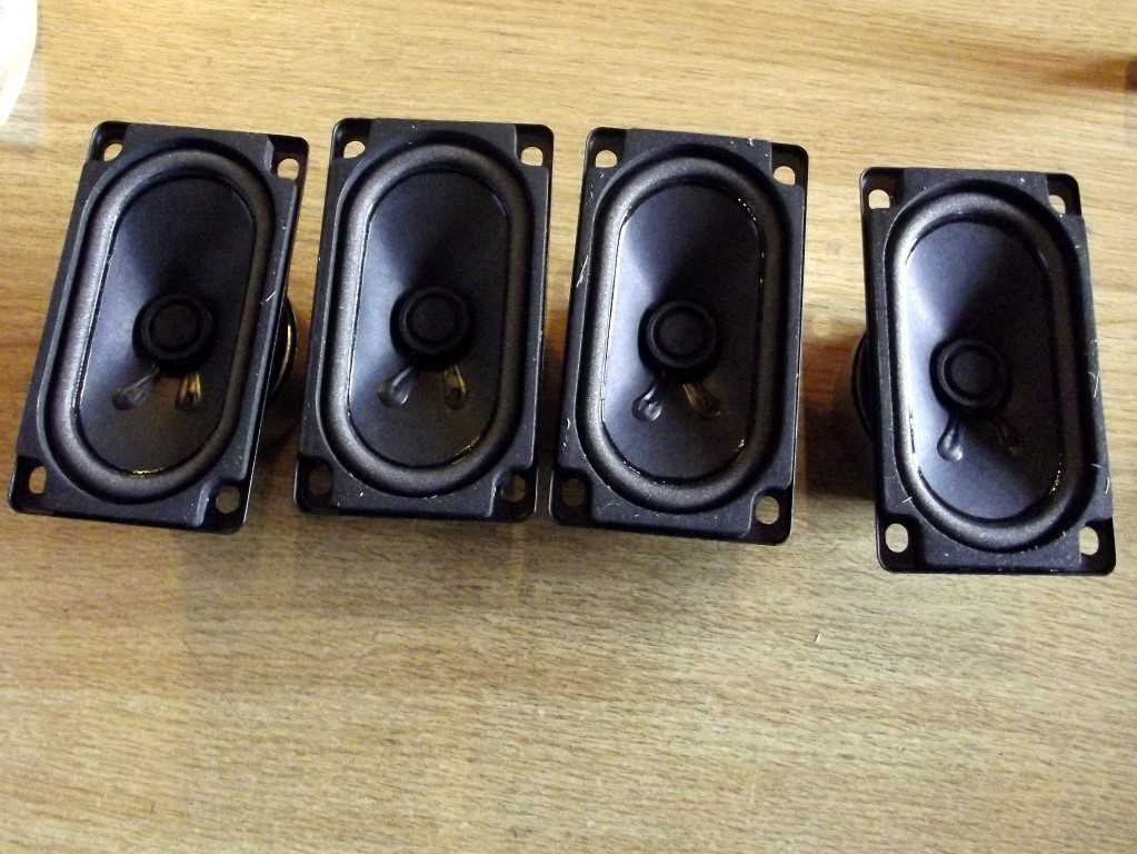 Headrest speaker set 4 speakers Mazda MX-5 mk1 Eunos MX5 NA to fit