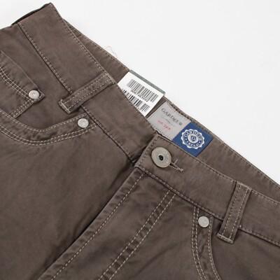 Atelier Gardeur NWT 5 Pocket Jean Cut Size 30 US Brown Cotton Blend