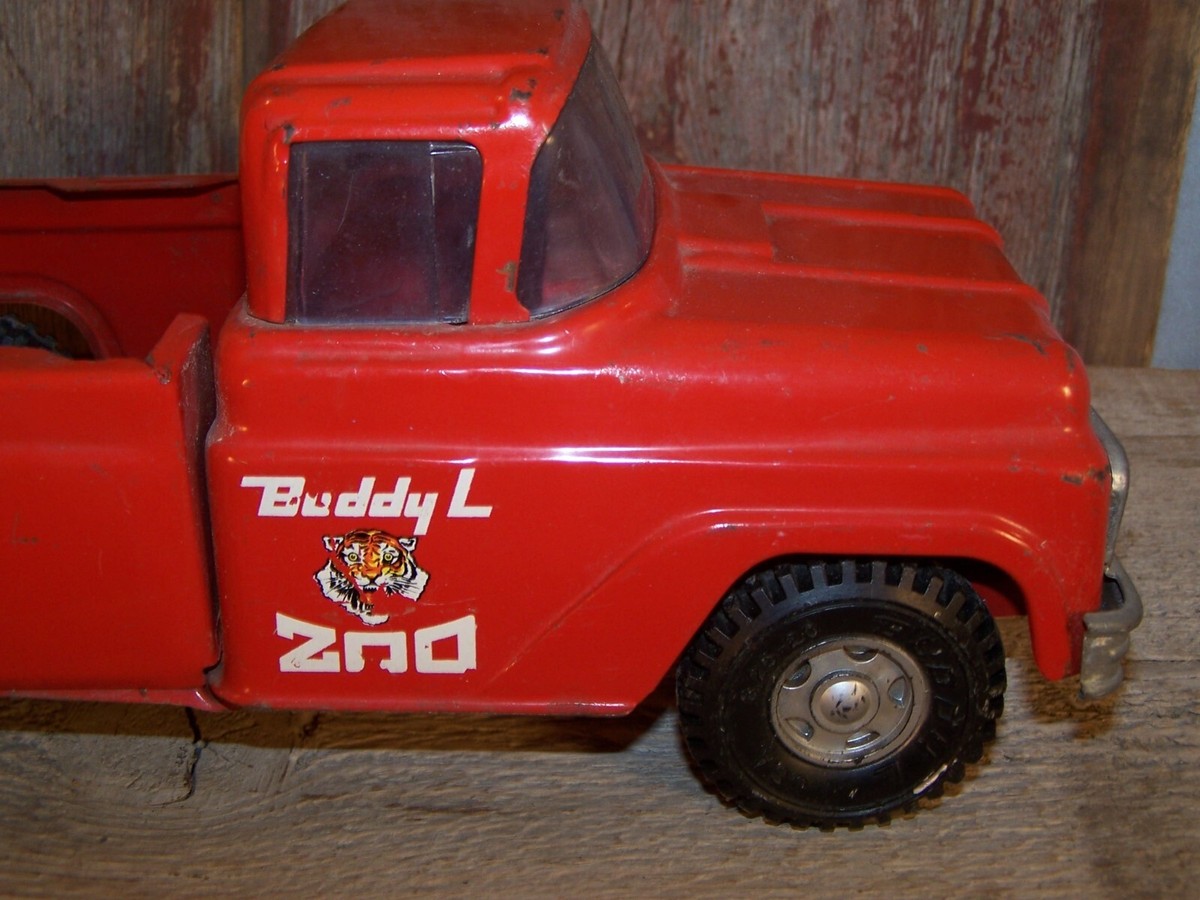 Vintage 1960's Buddy L Traveling Zoo Pressed Steel Toy Pick