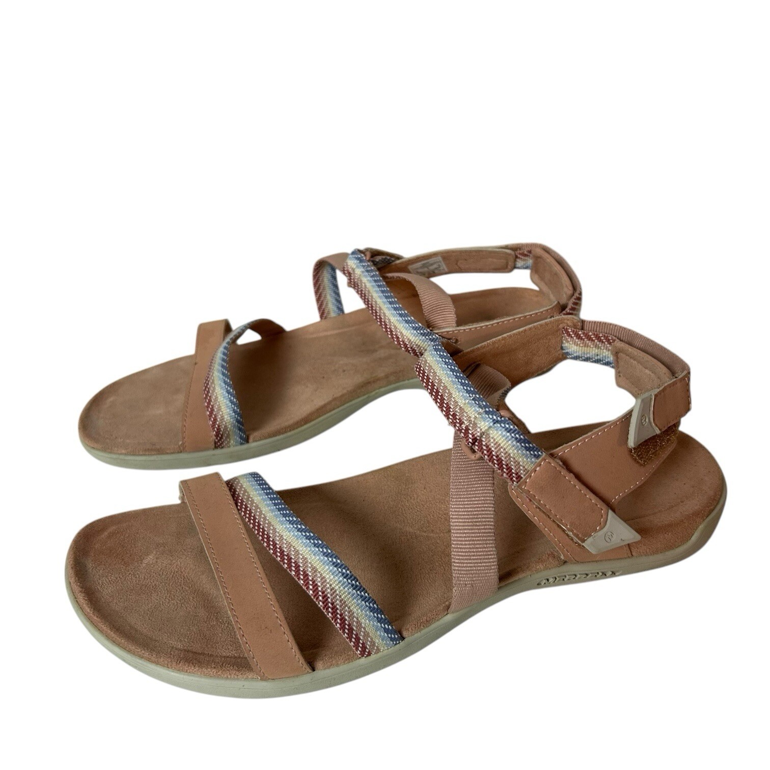 Merrell sandali donna toscani alla caviglia con cinturino posteriore donna taglia 10 rosa