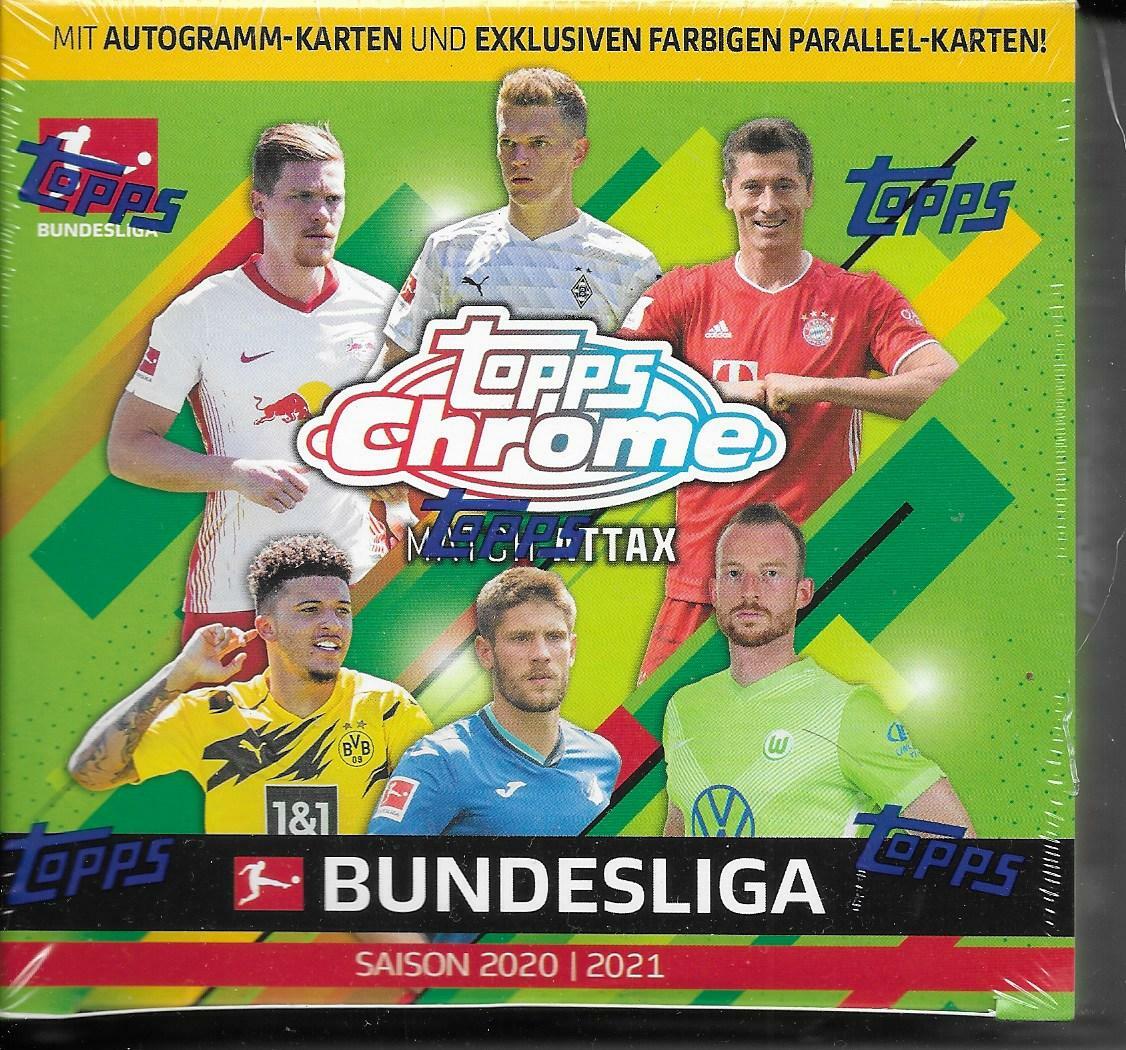 2020-21 Topps Chrome Bundesliga Match Attax Chrome Box