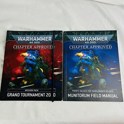 Warhammer 40k Chapter Approved Mission Pack 2020 & Munitorum Field Manual