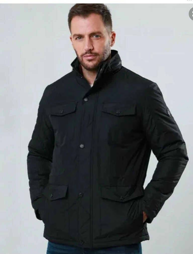 Threadbare padded cheap jacket
