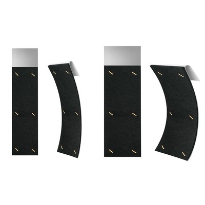 Set of 2 Rain Gutter Downspout Silencers With Easy Installation Designs