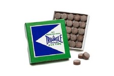 TRIANGLE 15 TIPS "MED-HARD" CUE TIPS 14MM - FREE SHIPPING