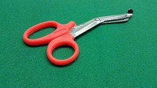 6 EMT PARAMEDIC UTILITY BANDAGE SHEARS EMS ENT SCISSORS 5.5'' ORANGE