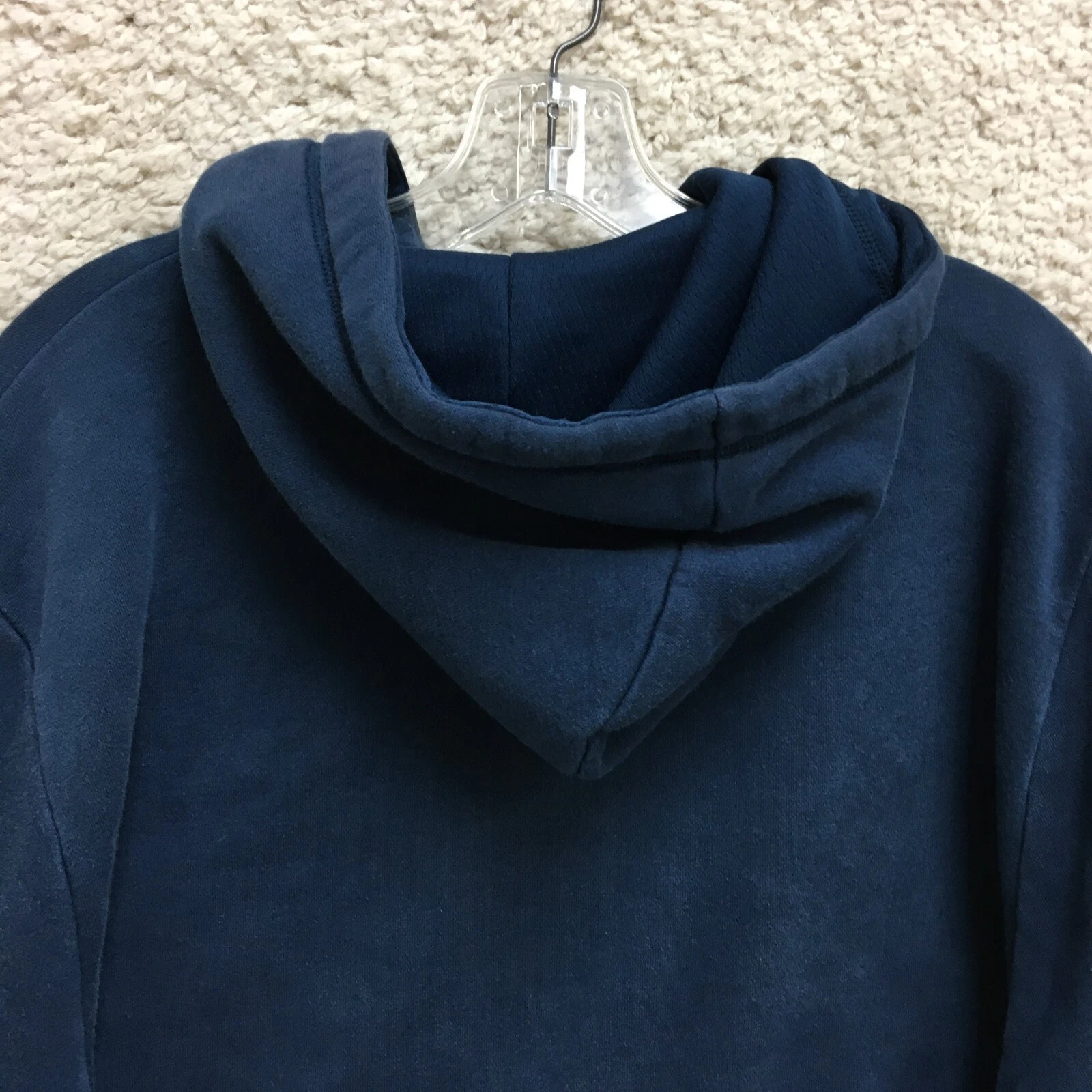 VETEMENTS Under Armour Maglione Extra Large Adulto Blu Felpa Sciolta Pullover Logo Uomo XL