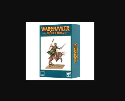 Warhammer TOW Wood Elf Realms: Wood Elf Noble on Great Stag NEW in BOX