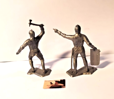 Soldatini Canè Giocattoli – Serie Completa Medievali Scala 1:32 (7,5 Cm) – Usati Ma Come Nuovi