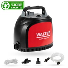 Produktbild - Walter Refurbished Schwimmpumpe 4000 Liter/h Wasserpumpe 8m Nylonseil Teichpumpe