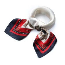 Womens 23.6 inch Satin Silk Feeling Formal Square Neck Scarf Head Hair Wraps ...