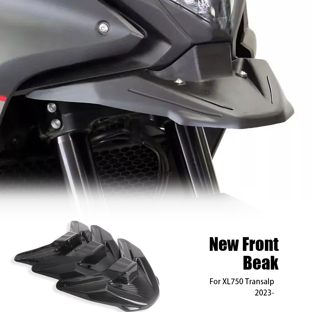 For HONDA XL 750 TRANSALP 23-24 Front Beak Fender Extender Nose