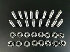 Header Stud Kit Bolts Stainless Steel Bbc Big Block Chevy 396 402 427 454 502 Gm Header Stud Kit Bolts Stainless Steel Bbc Big Block Chevy 396 402 427 454 502 Gm