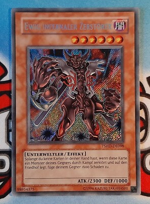 Yugioh - Ewig infernaler Zerstörer - TSHD-DE098 - SCR - The Shining Darkness DE