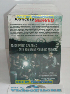 Criminal Minds The Complete Series Seasons 1-15 DVD 85-Disc Box