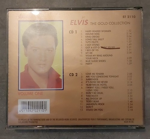 Elvis Presley - Gold Collection Vol. 1 (1991) 2 CD Box ***sehr guter Zustand*** - Bild 2 von 2