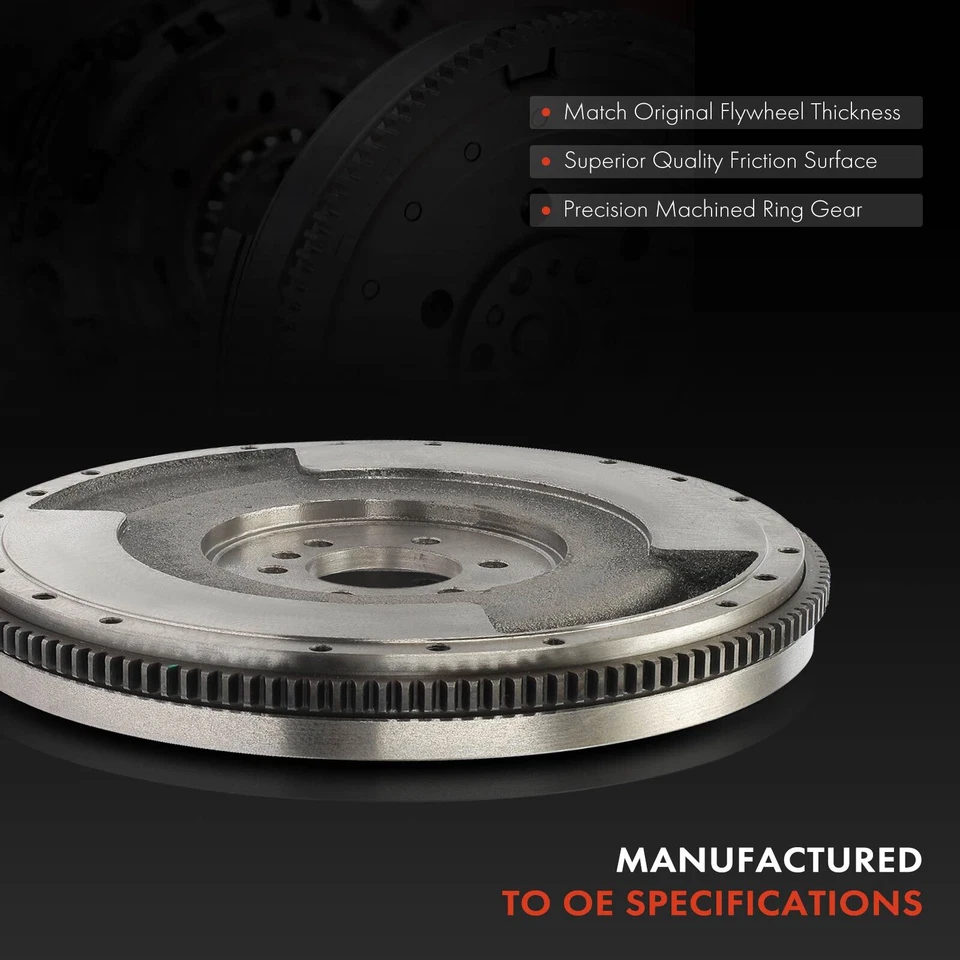 1x Clutch Flywheel for Chevrolet K3500 1992-1993 C1500 GMC K3500 V2500 V8 6.2L - Image 3 of 4