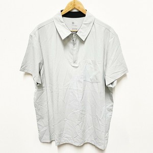 All In Motion NWOT Mens L Gray 1/4 Zip Short Sleeve Active Polo Shirt | eBay