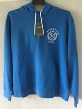 M&S Ocean Blue Hoodie with Athletics Club Logo to Chest - Size: 2XL - BNWT