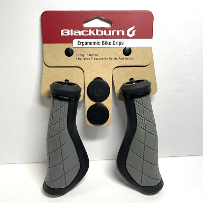 #ad #ad Blackburn Ergonomic Bike Grips Relieves Pressure On Hands amp; Wrist NEW $12.95