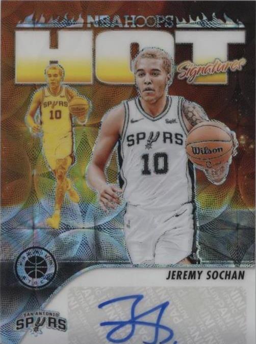 2023-24 Panini Nba Hoops Premium Stock - Jeremy Sochan #HS-SOC for