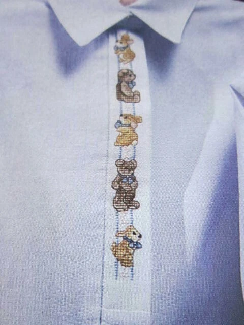 Cross Stitch Pattern Donna Vermillion Giampa Bear Bird Birdhouse Bunny Bees MORE - Image 4 of 4