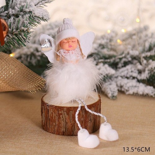Weihnachtsengel Mädchen Junge Puppen Weihnachten Baum Ornament Weihnachtsdekoration für Zuhause - Bild 4 von 54
