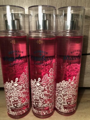 Bath Body Works BOURBON STRAWBERRY VANILLA Fine