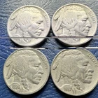 1934 1935 1936 1937 Buffalo Nickel 5C Coin American Buffalo Design Circulated