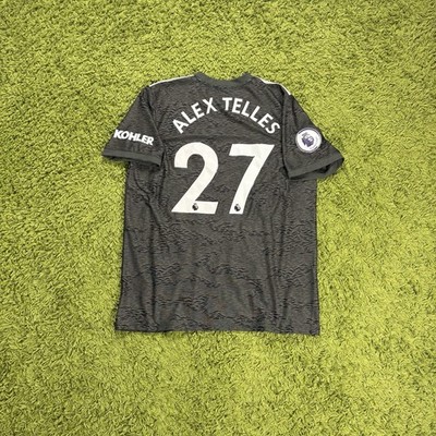 Adidas Manchester United Alex Telles Trikot Grau Größe XL 2020 2021