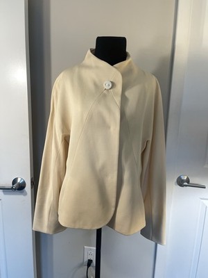 Escada Ivory Tailored Jacket EU 36 US 4-6 Classic Minimalist