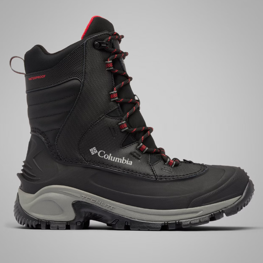 's Bugaboot Iii Boot, Black, Bright Red
