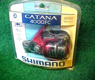 Shimano CATANA 4000 FC Spinning Reel NOS! NIP!