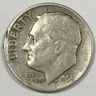 1956-D Roosevelt Dime - Circulated Condition KM#195 - 90% Silver - D56D