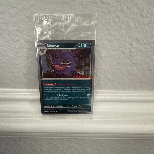Gengar 050 Promo GameStop Stamped NM Pokemon Perfect Order