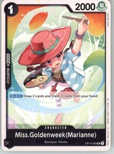 Miss.Goldenweek(Marianne) OP14-085 Uncommon The Azure Sea's Seven One Piece