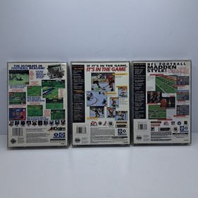 Sega Saturn Sports Lot Of 6 NBA NHL NFL Madden 97 Baseball Golf