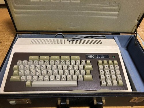 NEC PC-8001 Personal Computer Keyboard Vintage Retro PC Power Checked Japan - 第 1/4 張圖片