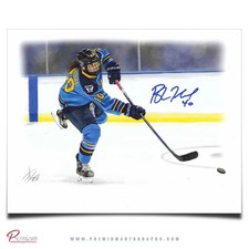 Blayre Turnbull PWHL Toronto Sceptres Autographed 12x18 Alex Douglas Print