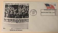 1961 John Kennedy JFK inauguration cover 1/20/1961