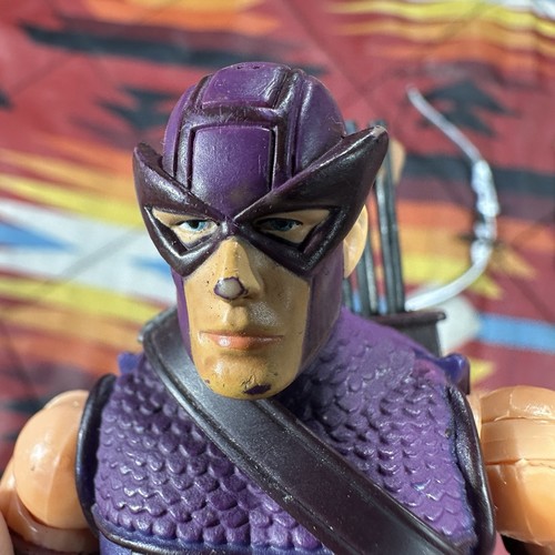 ToyBiz Marvel Legends Series VII Hawkeye Action Figure 2004 6.5” Bow & Arrows - Picture 15 of 20