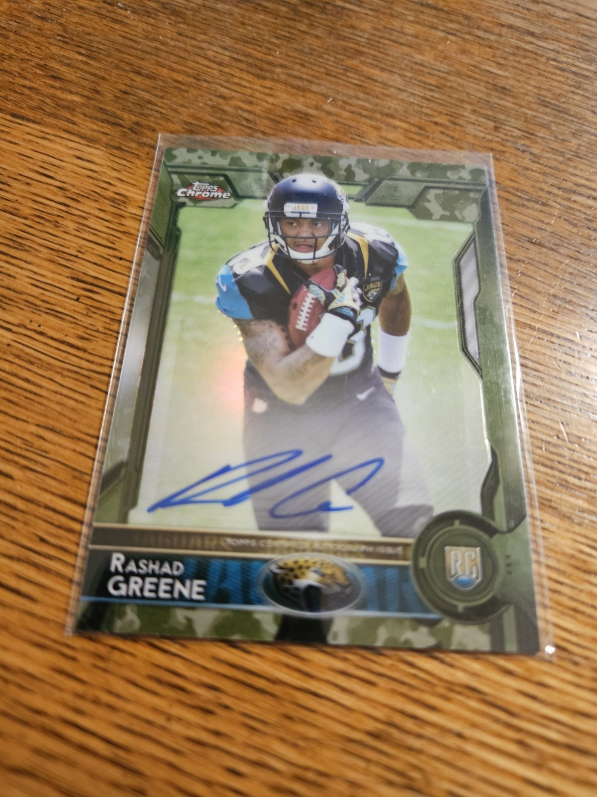 Rashad Greene Topps Chrome #147 Autograph